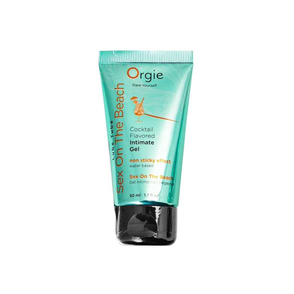 Orgie Lube Tube Cocktail Sex on the Beach Yenilebilir Aromalı Kayganlaştırıcı Jel 50 ml thumbnail 2