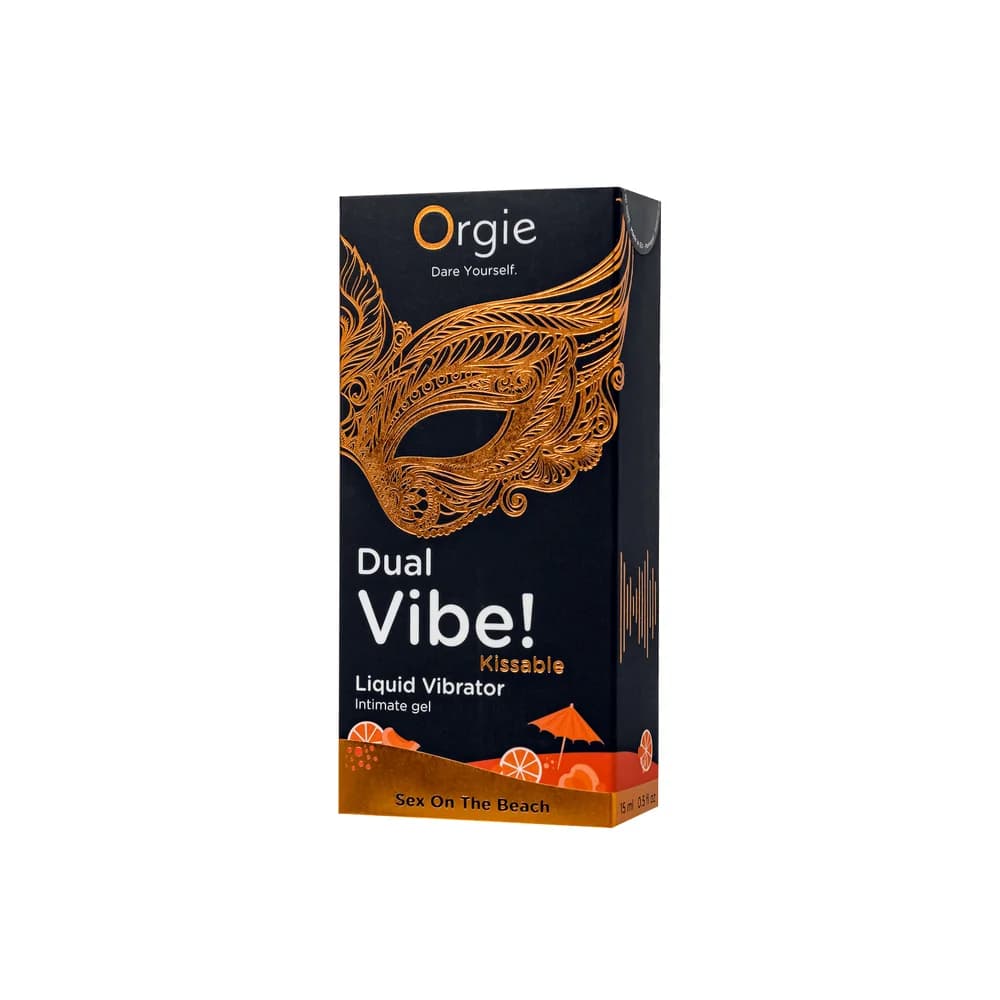 Orgie Dual Vibe Sex on the Beach Yenilebilir Çift Etkili Kayganlaştırıcı Jel 15 ml thumbnail 4