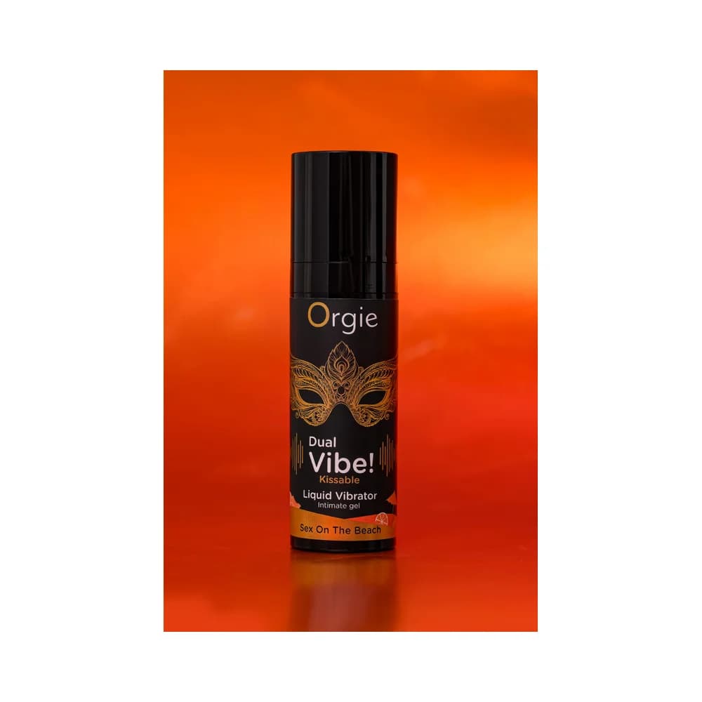 Orgie Dual Vibe Sex on the Beach Yenilebilir Çift Etkili Kayganlaştırıcı Jel 15 ml thumbnail 6