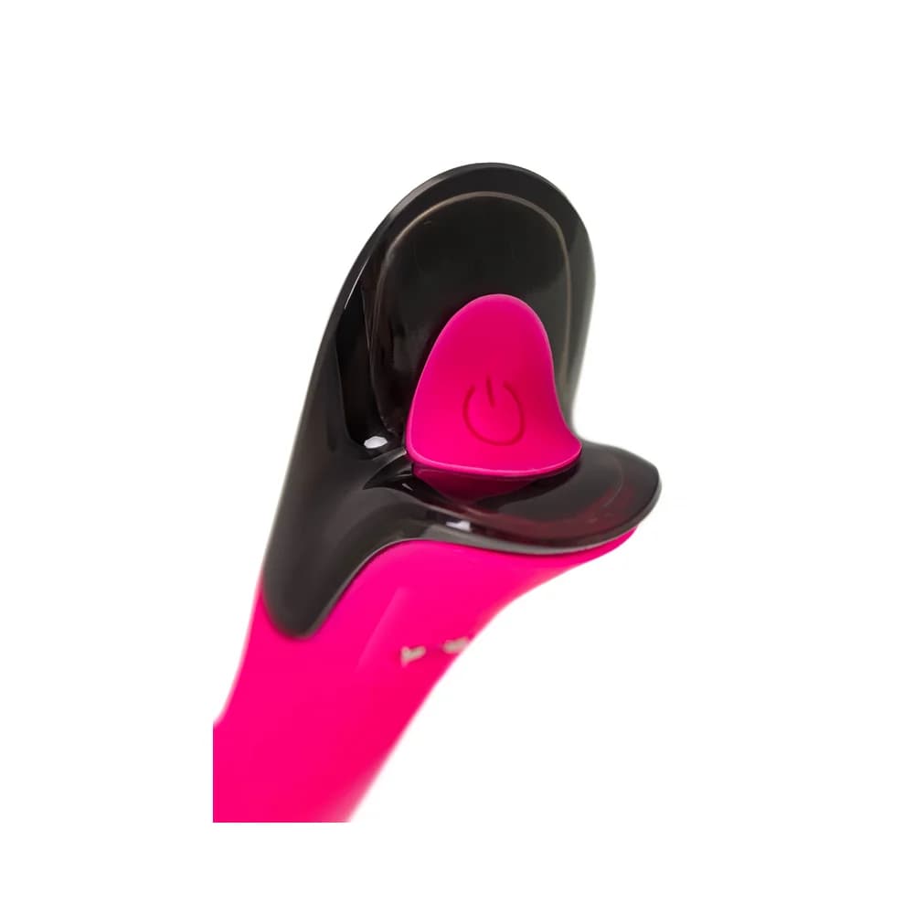 eroTEQ by TOYFA Mecawn Silikon Pembe 20.5 cm Klasik Vibratör thumbnail 14