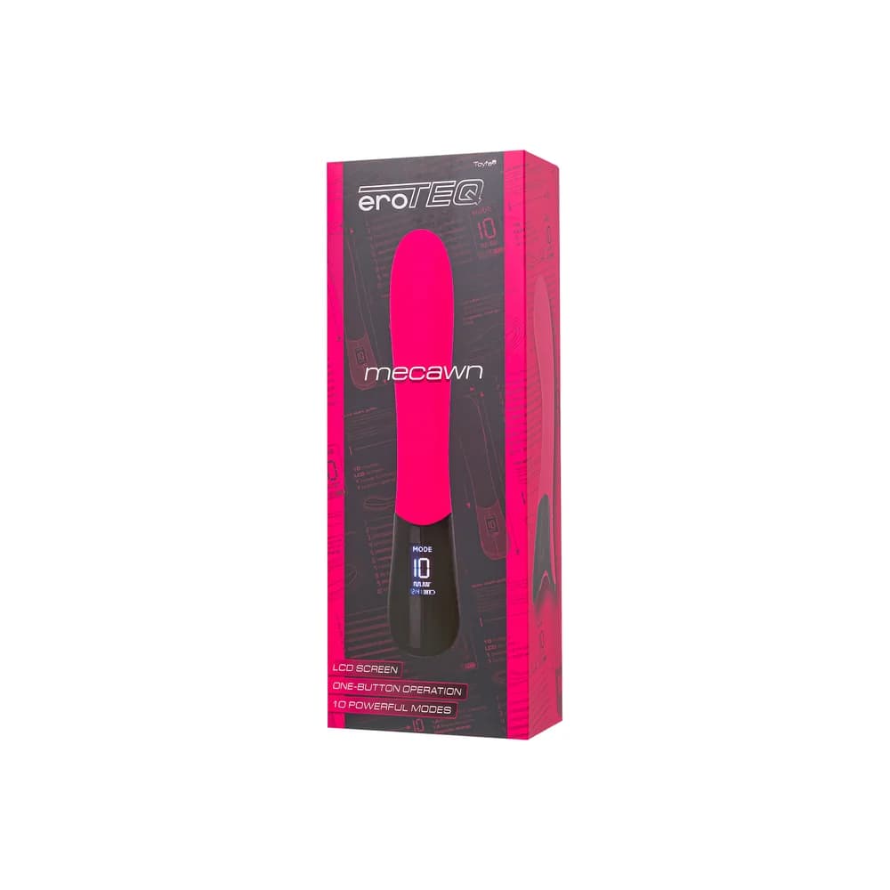 eroTEQ by TOYFA Mecawn Silikon Pembe 20.5 cm Klasik Vibratör thumbnail 9