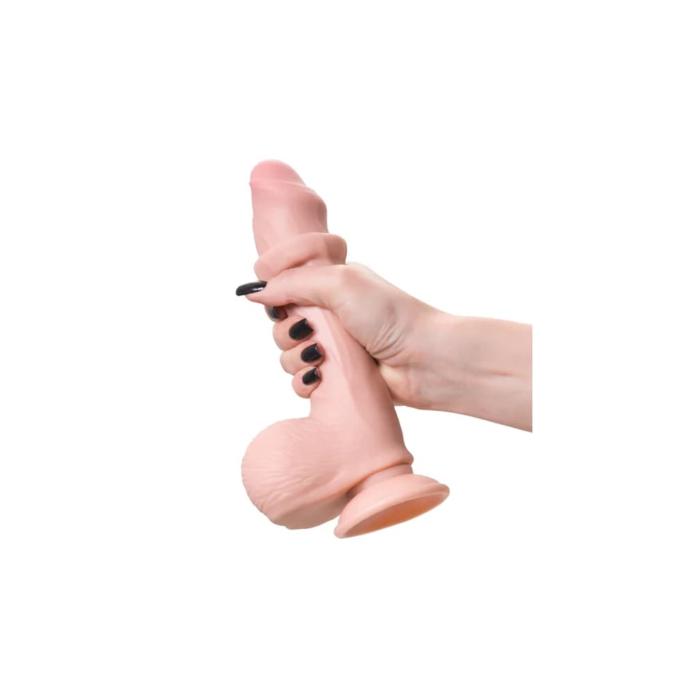 My Babe My Sweety 21,5 cm Gerçekçi TPE Yapay Penis - Ten Rengi thumbnail 13