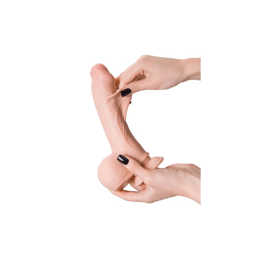 My Babe My Sweety 21,5 cm Gerçekçi TPE Yapay Penis - Ten Rengi thumbnail 15
