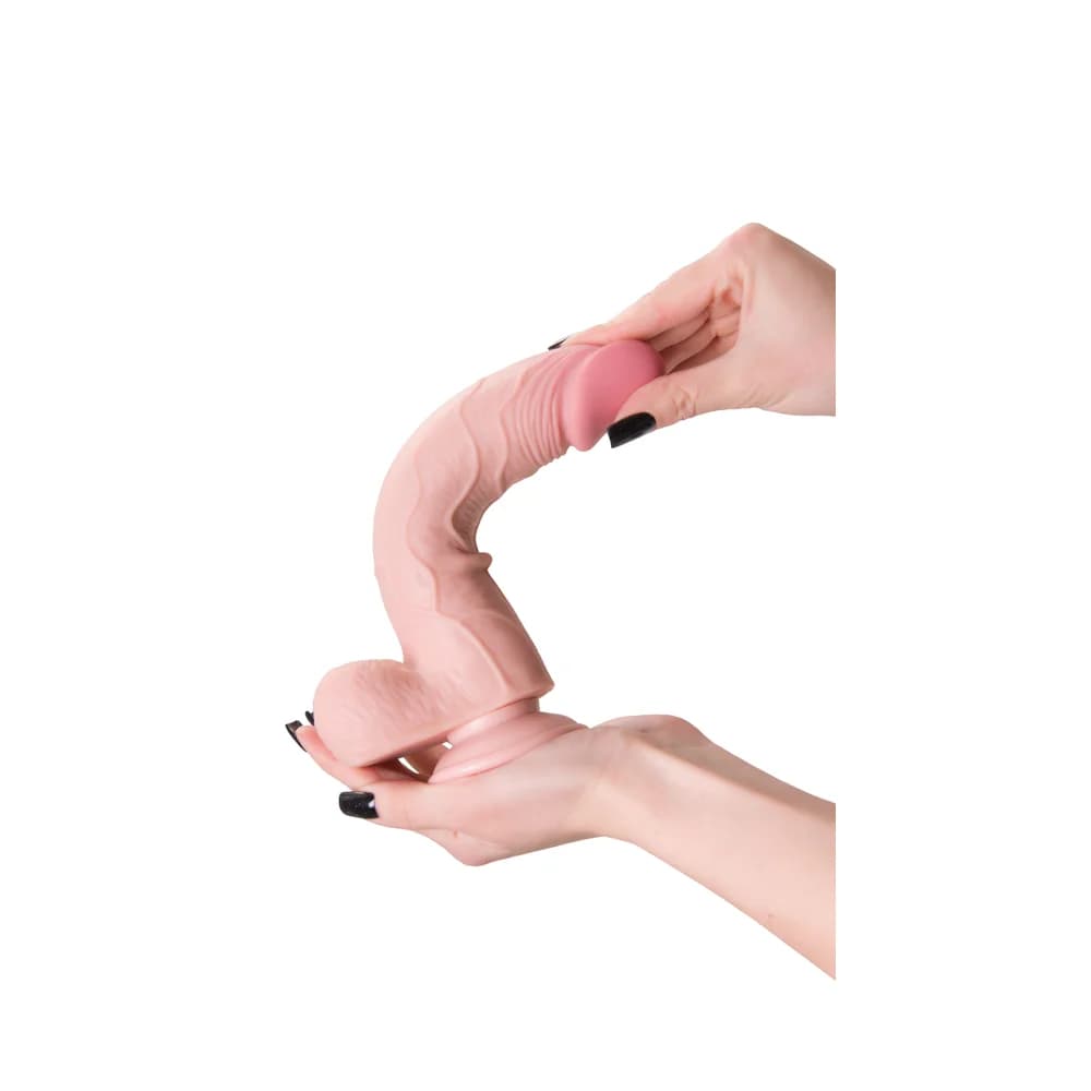 My Babe My Dear 22,5 cm Gerçekçi TPE Yapay Penis - Ten Rengi thumbnail 14