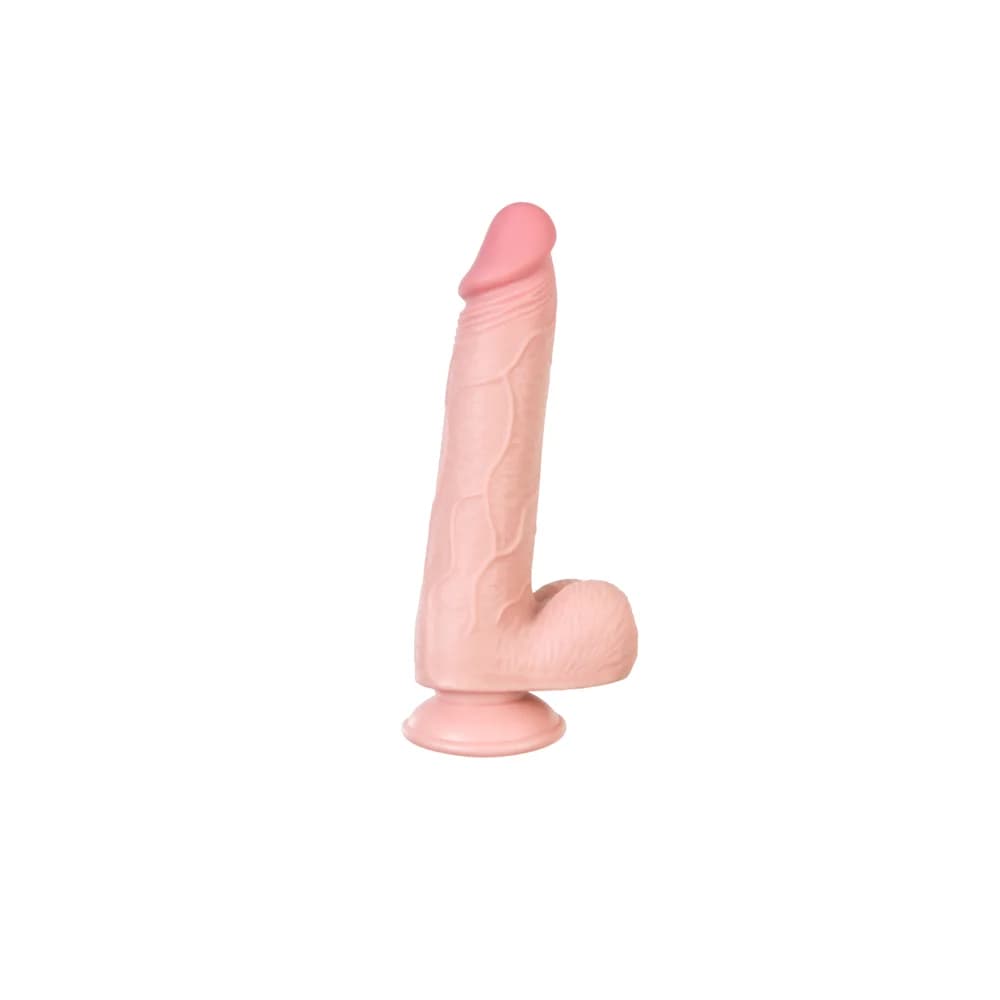 My Babe My Dear 22,5 cm Gerçekçi TPE Yapay Penis - Ten Rengi thumbnail 5