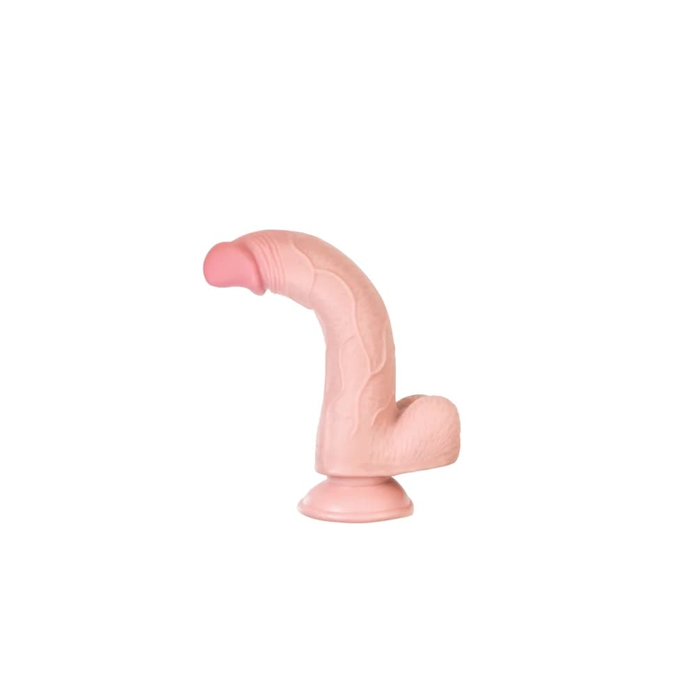 My Babe My Dear 22,5 cm Gerçekçi TPE Yapay Penis - Ten Rengi thumbnail 7