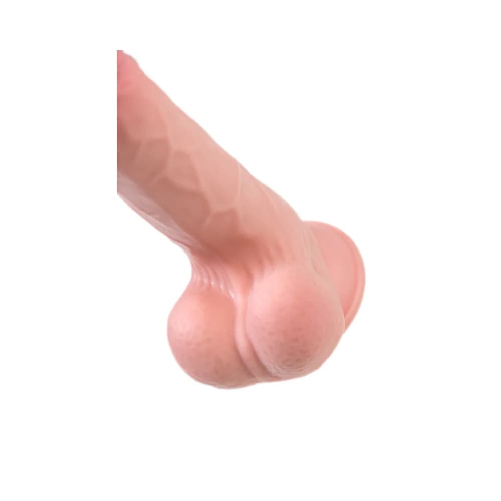 My Babe My Pretty 20 cm Gerçekçi TPE Dildo - Ten Rengi thumbnail 15