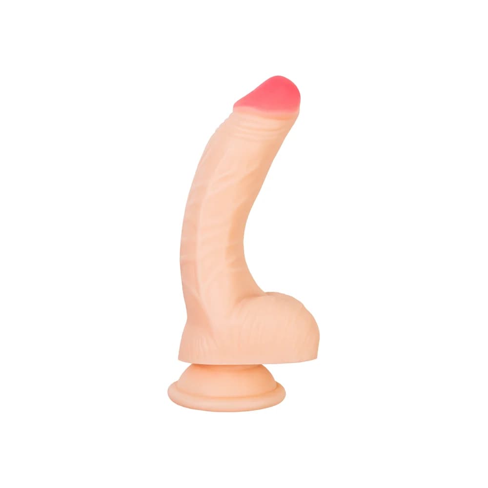RealStick Nude Çıplak Nash 18 cm Et Rengi Gerçekçi Yapay Penis Dildo thumbnail 4