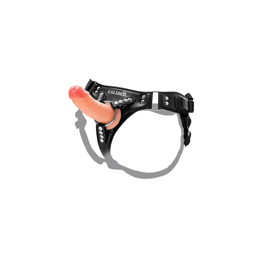 RealStick Caliber Gerçekçi Dildo - 14 cm, Çap 3 cm, Ten Rengi thumbnail 8