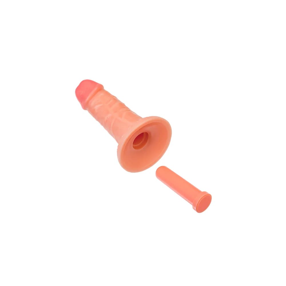 RealStick Caliber 14 cm Ø4 cm Gerçekçi Cilt Dostu Vantuzlu Dildo thumbnail 6