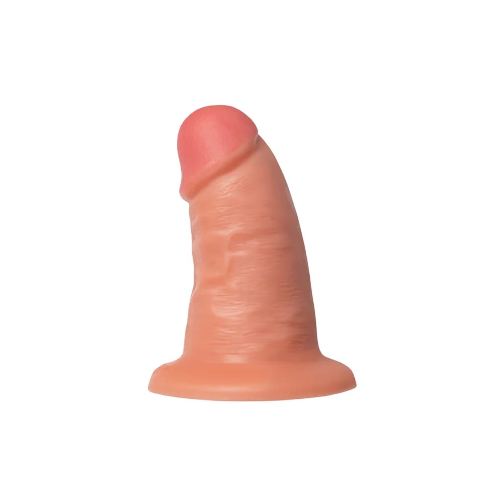 RealStick Caliber Gerçekçi Dildo - 14 cm, Çap 6 cm Cilt Tonu thumbnail 4
