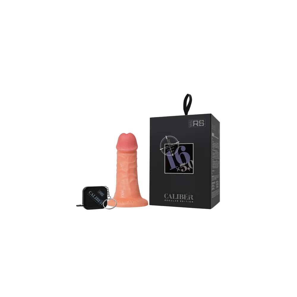 RealStick Caliber Gerçekçi Yapay Penis Dildo 16 cm Çap 5 cm Ten Rengi