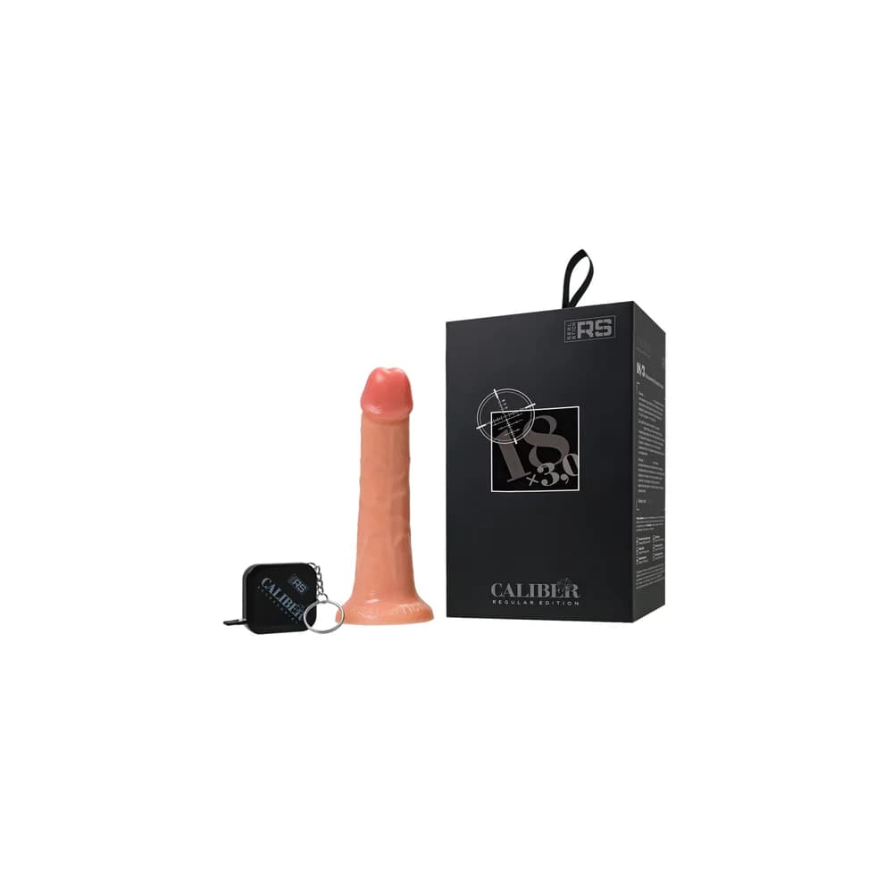 RealStick Caliber 18 cm Çap 3 cm Gerçekçi Yapay Penis Dildo