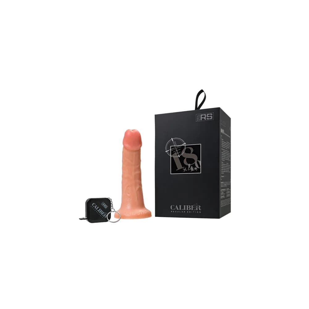 RealStick Caliber Gerçekçi Yapay Penis 18 cm Çap 4 cm