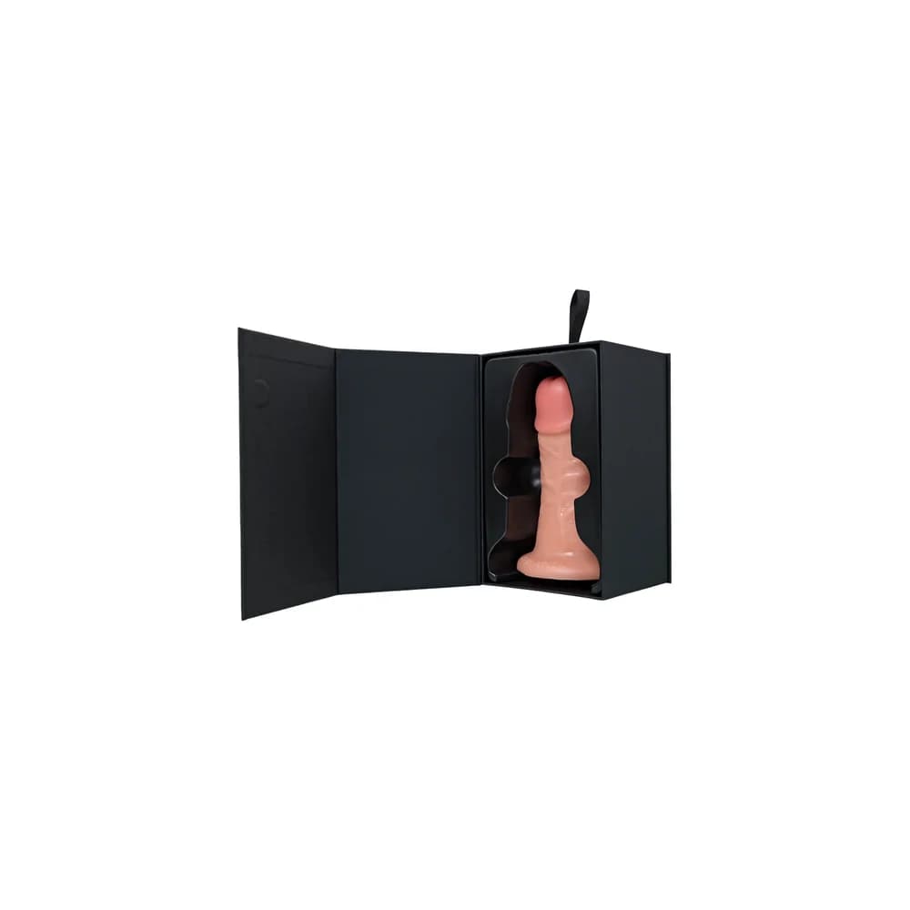RealStick Caliber 18 cm Gerçekçi Dokulu Dildo - Ten Rengi thumbnail 9