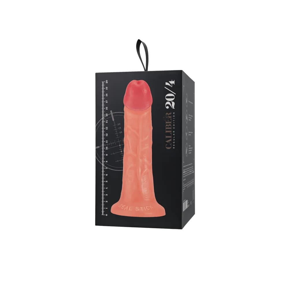 RealStick Caliber 20 cm Gerçekçi Dokulu Dildo - Ten Rengi thumbnail 12