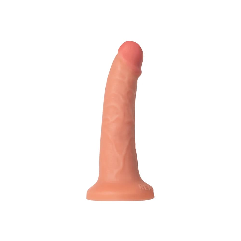 RealStick Caliber 20 cm Gerçekçi Dokulu Dildo - Ten Rengi thumbnail 4