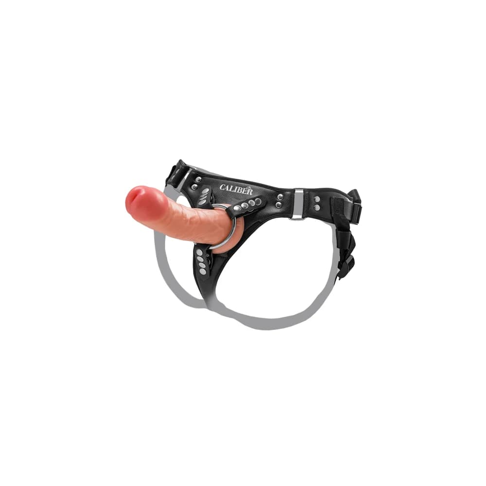 RealStick Caliber 20 cm Gerçekçi Dokulu Dildo - Ten Rengi thumbnail 8