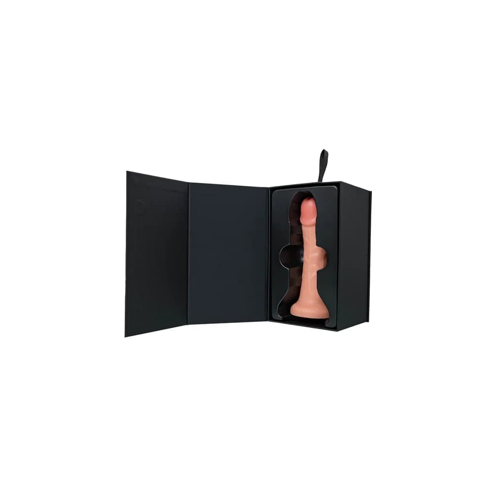 RealStick Caliber 20 cm Gerçekçi Dokulu Dildo - Ten Rengi thumbnail 9