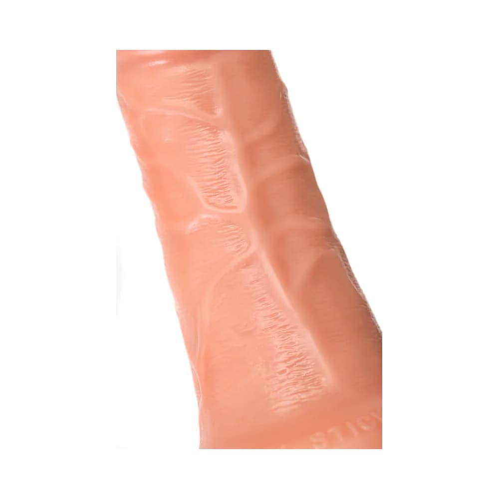 RealStick Caliber Gerçekçi Dokulu Dildo 20 cm - Ten Rengi thumbnail 13