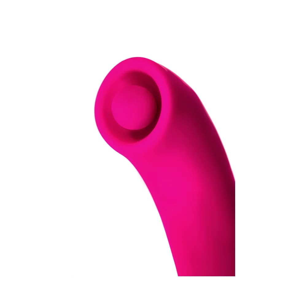 Jos Rolli Silikon Vakum Stimülasyonlu G-Noktası ve Klitoral Vibratör - Pembe thumbnail 11