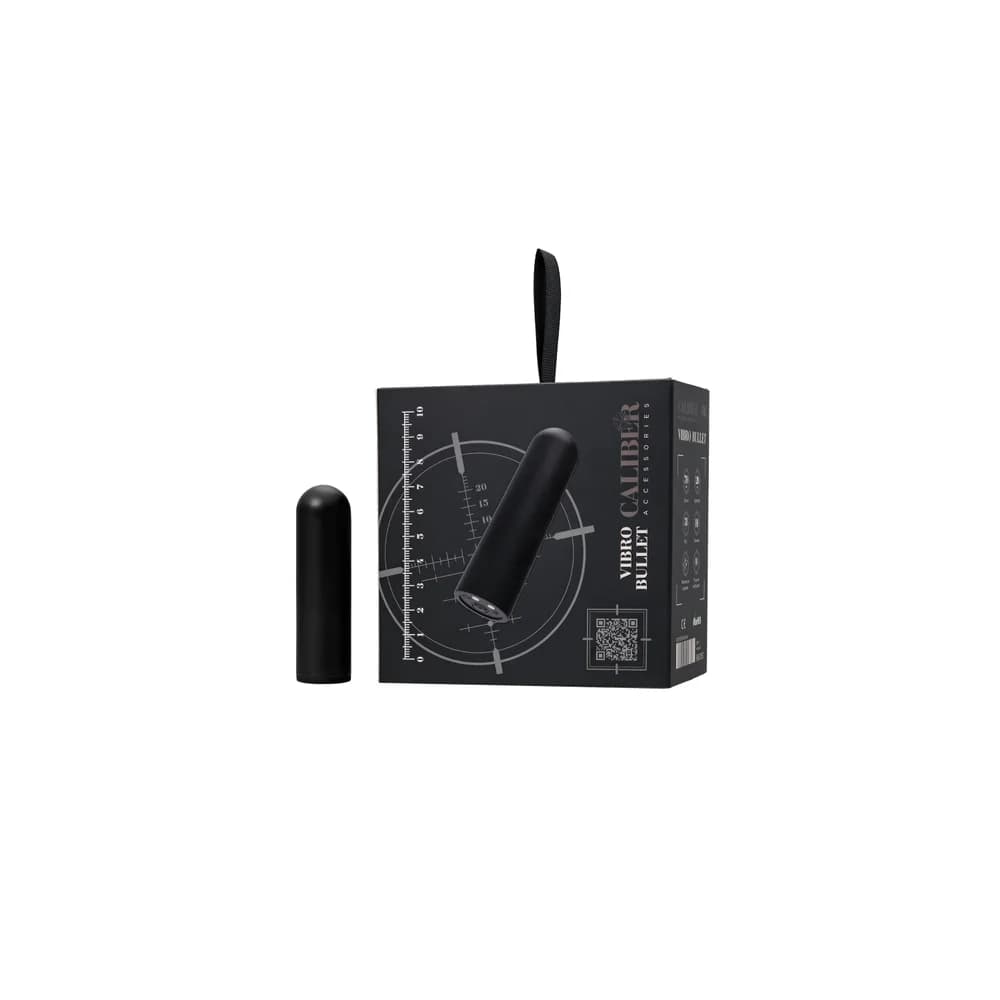 RealStick Caliber Mermi Tipi Mini Vibratör - Siyah thumbnail 5