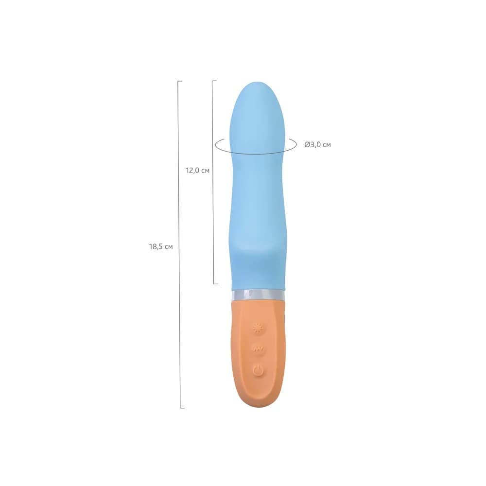 Flovetta Bluebell Mavi 18.5 cm Silikon Vibratör thumbnail 6