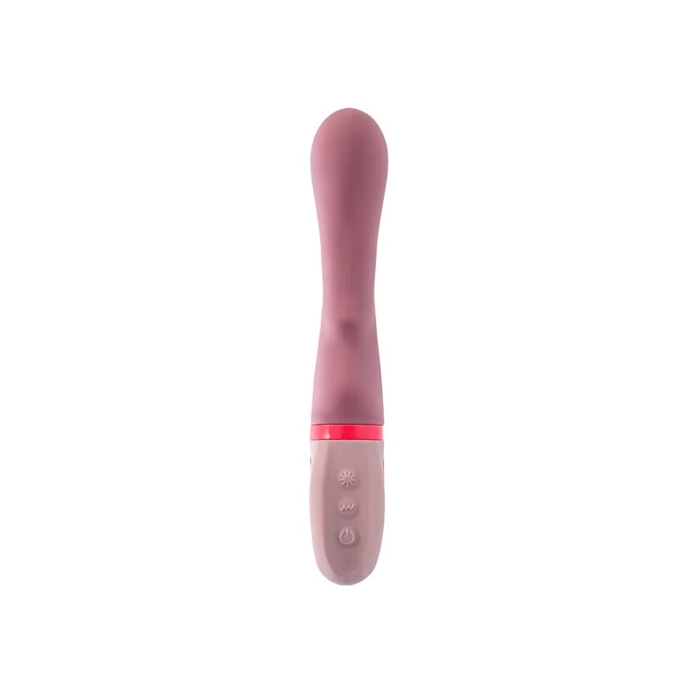 Flovetta Rose Pembe 19 cm Silikon Vibratör thumbnail 2