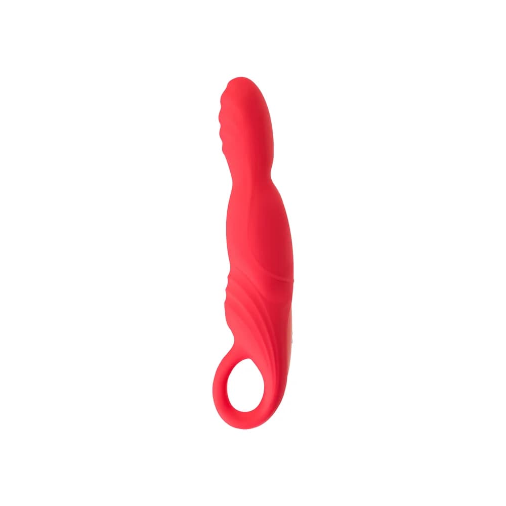 Flovetta Carnation Hareketli Başlıklı G Noktası Vibratörü Silikon Pembe 19 cm thumbnail 4