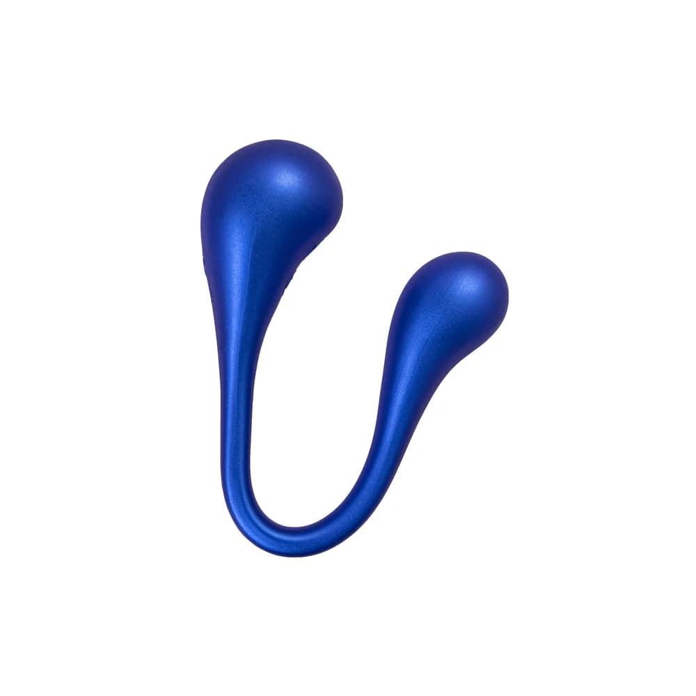 L'Eroina App Inefy Çok Fonksiyonlu Uzaktan ve Uygulama Kontrollü Silikon Mavi Vibratör 26.5 cm thumbnail 4