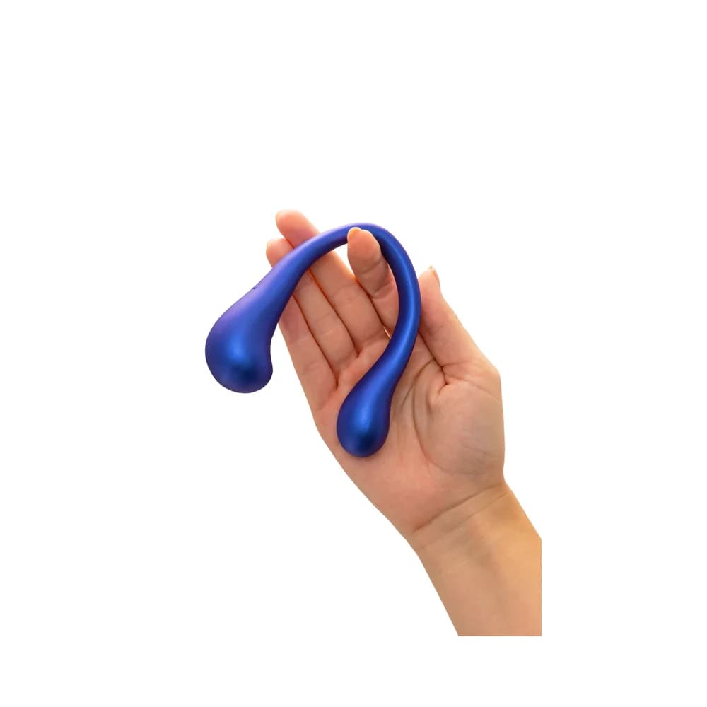 L'Eroina App Inefy Çok Fonksiyonlu Uzaktan ve Uygulama Kontrollü Silikon Mavi Vibratör 26.5 cm thumbnail 7