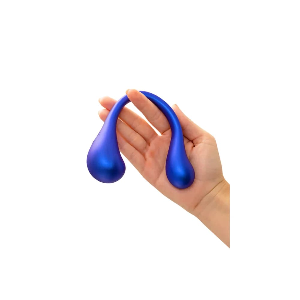 L'Eroina App Etern Çok Fonksiyonlu Uzaktan Kumandalı ve Uygulama Kontrollü Silikon Mavi Vibratör 23 cm thumbnail 7