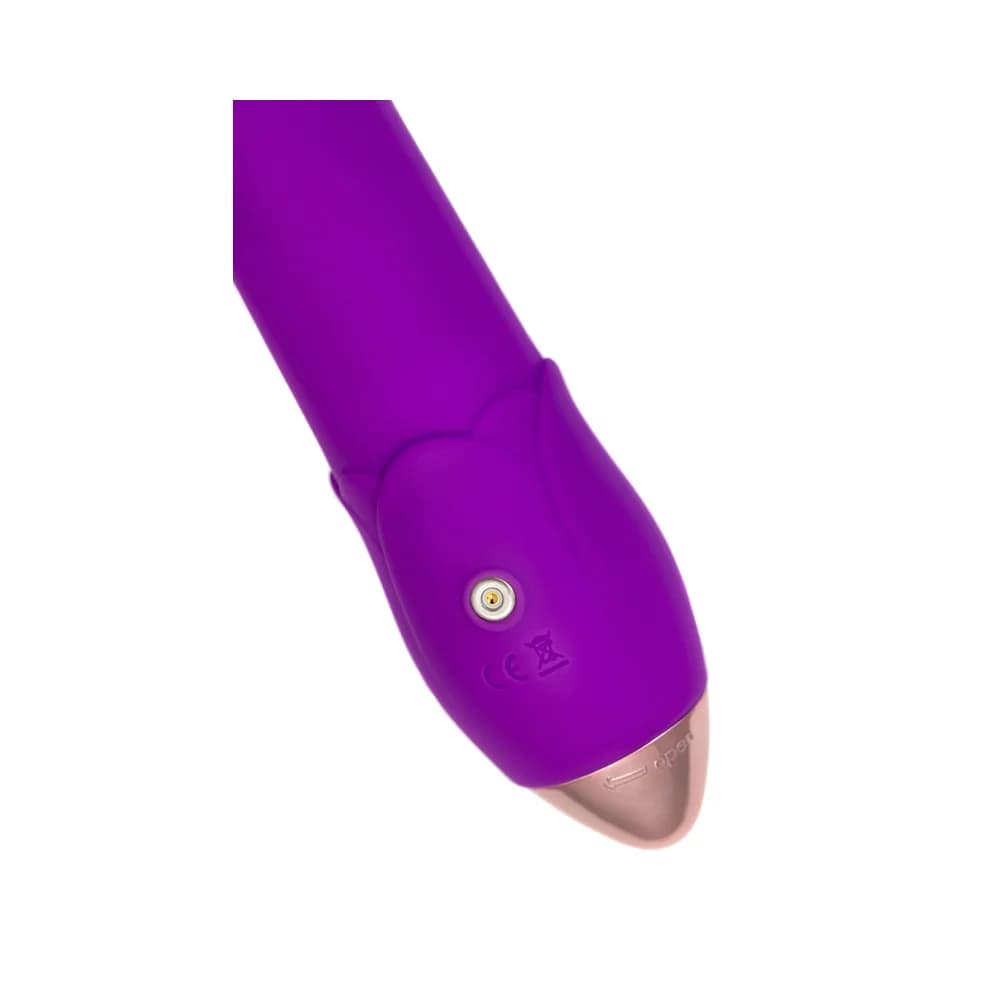A-Toys by TOYFA Wesea Silikon Duş Başlığı Vibratörü, Mor, 20.5 cm thumbnail 9