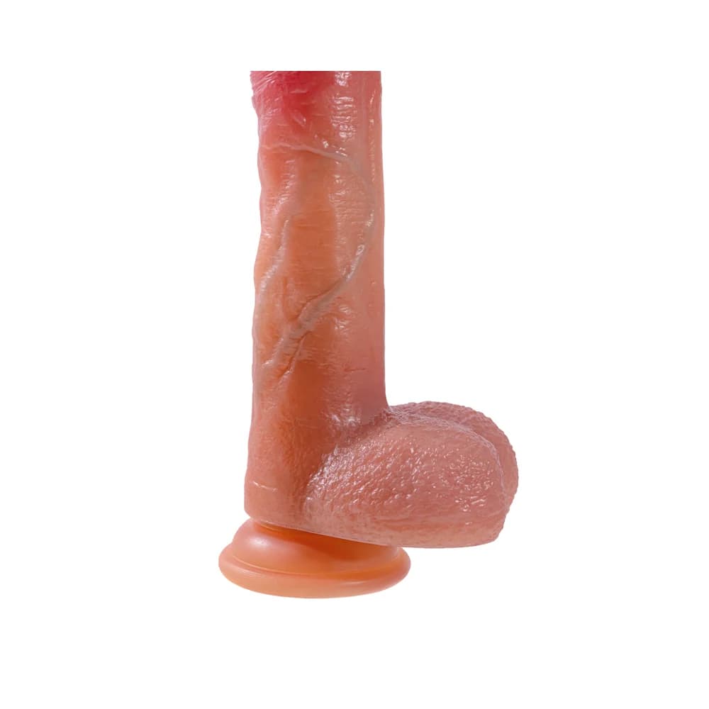 Mr.Baton RealSpins Isıtmalı İleri-Geri Hareketli Vakumlu Realistik Dildo thumbnail 4
