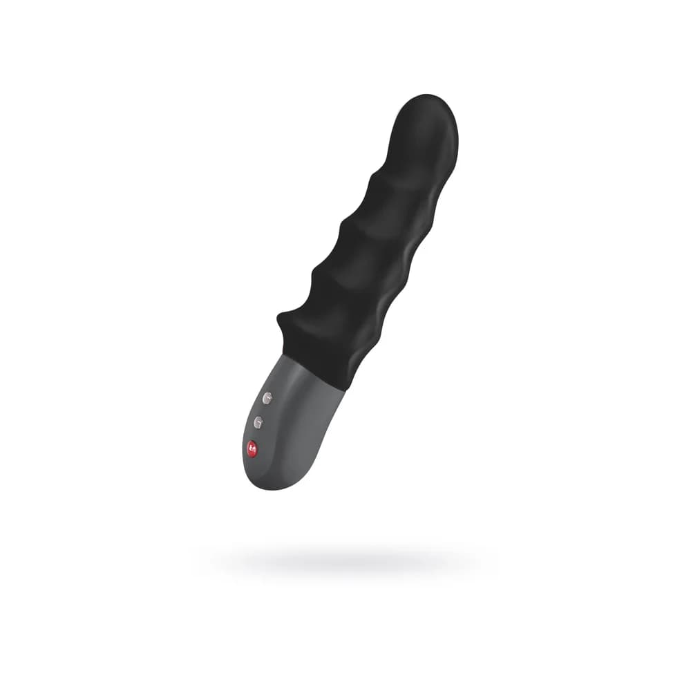 Fun Factory Stronic Surf Silikon Siyah Vibratör 20.8 cm