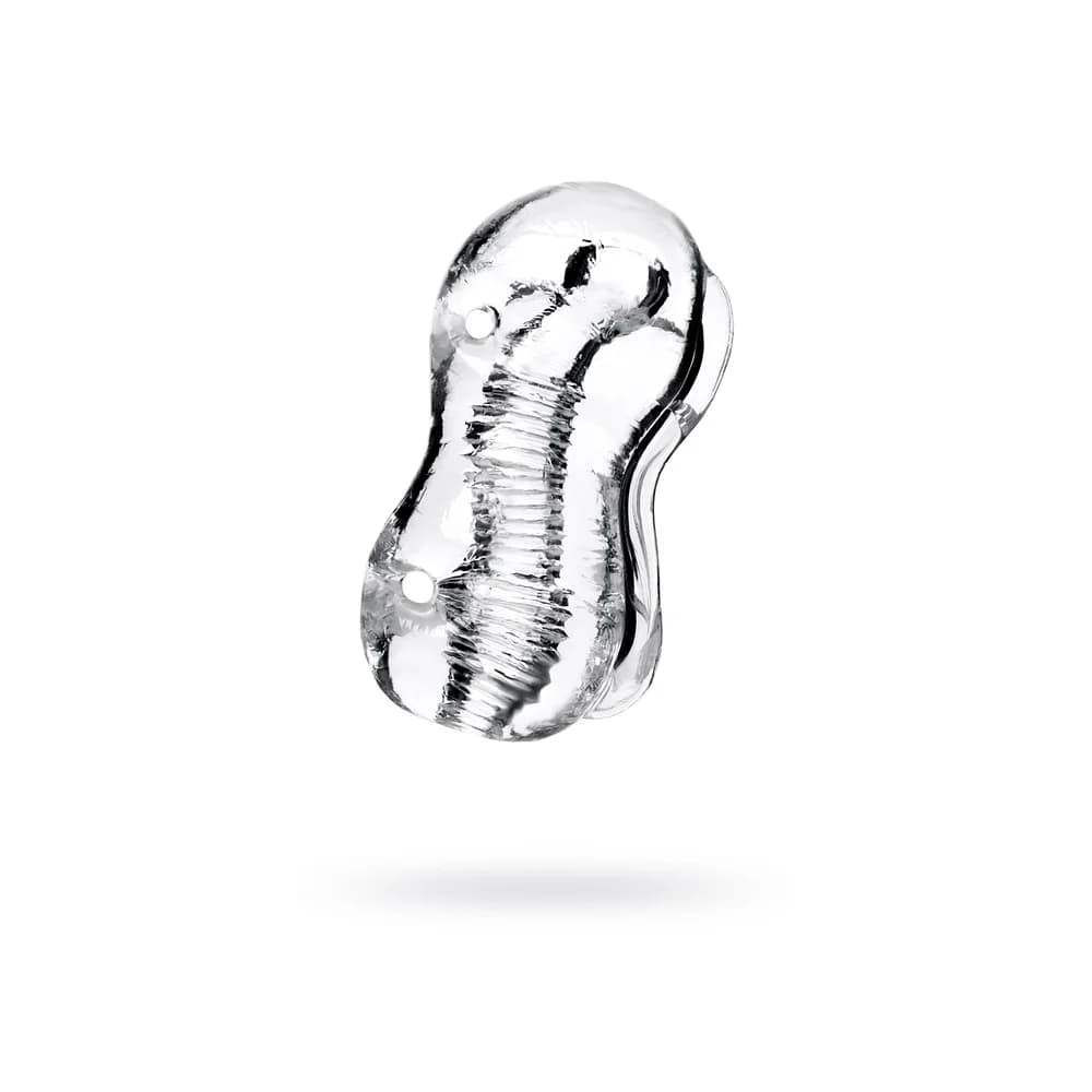 Lingam by TOYFA Indira Şeffaf 14 cm TPE Manuel Erkek Mastürbatör