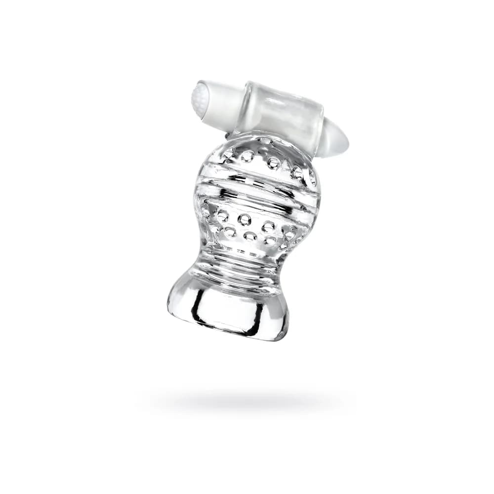 Lingam by TOYFA Shakti Şeffaf 9 cm TPE Mastürbatör