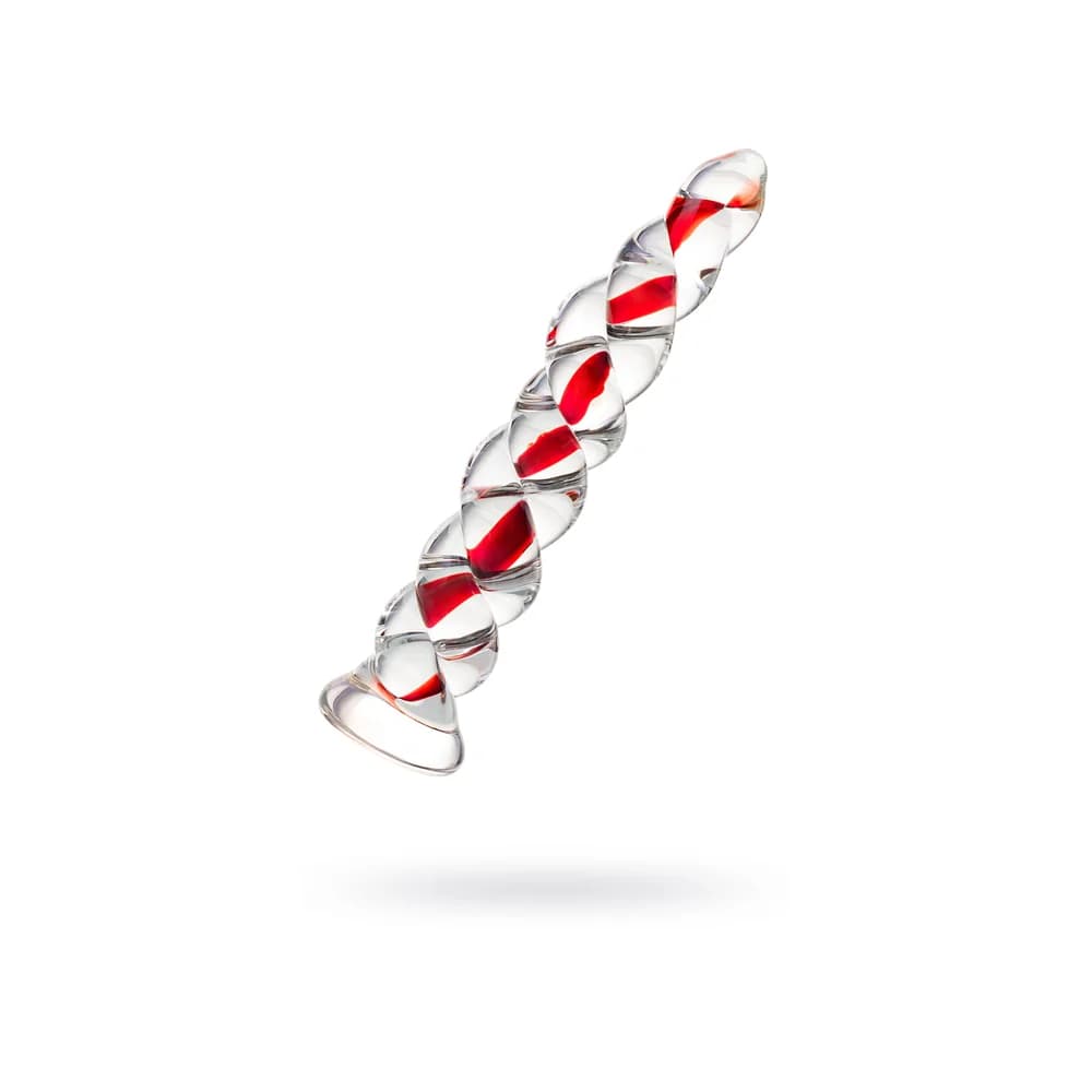 Sexus Glass Transparan Cam Fantezi Dildo 18 cm