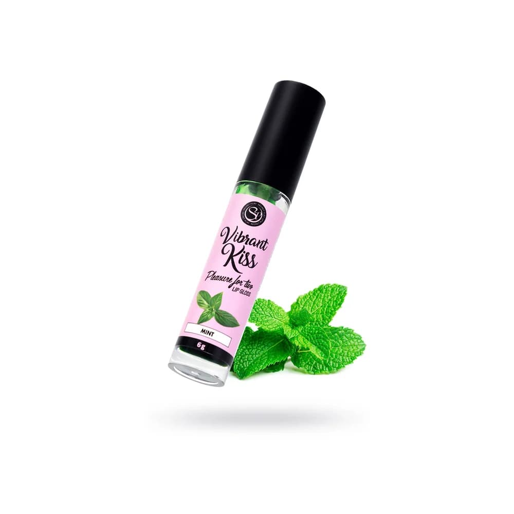 Secret Play Canlı Öpücük Nane Aromalı Titreşimli Dudak Parlatıcısı 6 gr