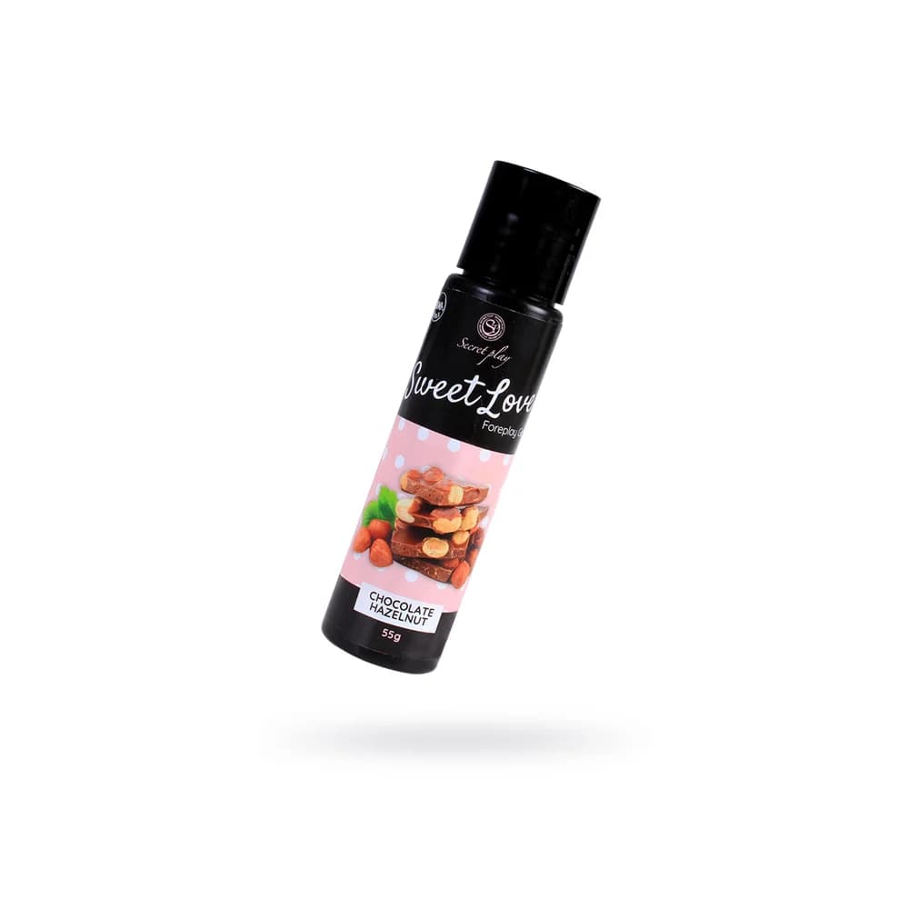Secret Play Çikolata Aromalı Yenilebilir Göğüs Ucu ve Özel Bölge Kayganlaştırıcı Jel 60 ml