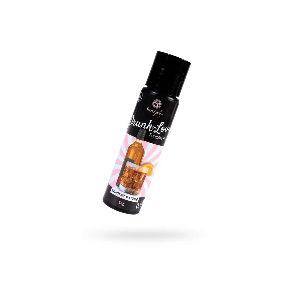 Secret Play Viski ve Kola Aromalı Yenilebilir Kayganlaştırıcı 60 ml