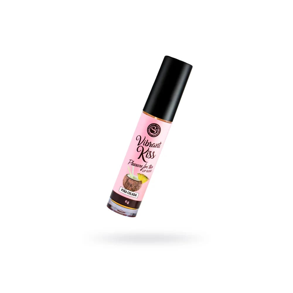 Secret Play Vibrant Kiss Titreşimli ve Aromalı Yenilebilir Dudak Parlatıcısı 6 gr