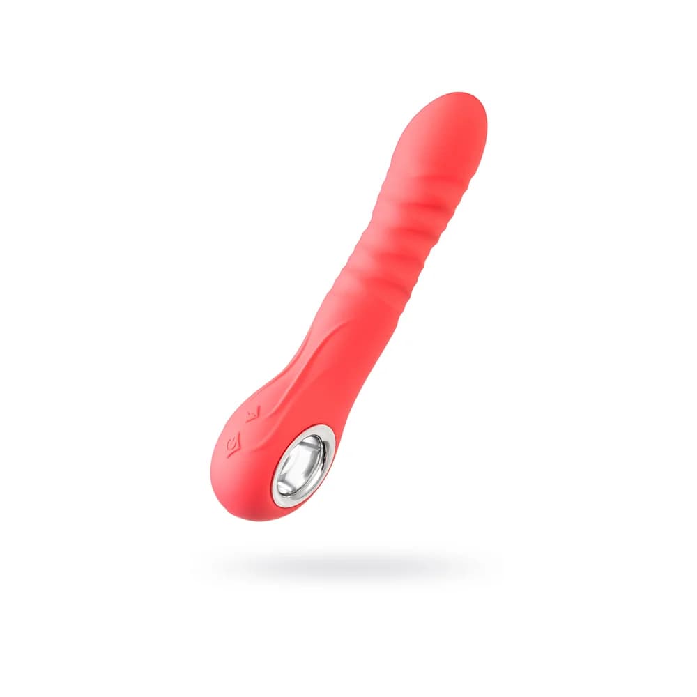 Flovetta Flox Yukarı ve Aşağı İşlevli Silikon Stimülatör Mercan 21,5 cm